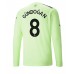 Cheap Manchester City Ilkay Gundogan #8 Third Football Shirt 2022-23 Long Sleeve